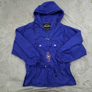 Snuggler Ski Jacket Women's Size 8 Blue Quarter Zip Pullover‎ Light weight